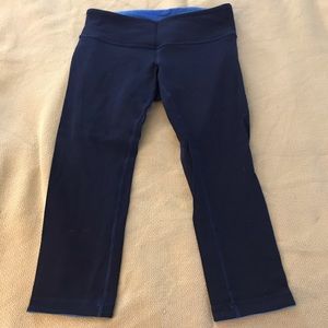 Lululemon reversible crop leggings